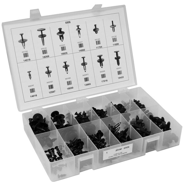 Auveco CHRYSLER PUSH-TYPE RETAINERS QUIK-SELECT II KIT 6906 - main